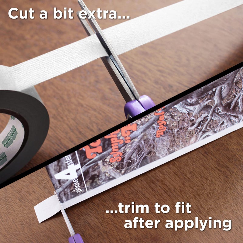 BookGuard 1 Inch Premium Bookbinding Repair Cloth Tape, 15 Yard Roll, White - Image 3